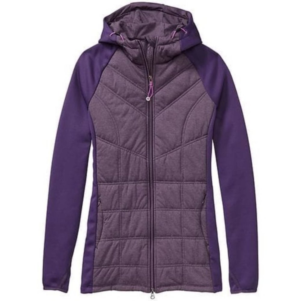 Athleta Nightshade Purple Jump And Jive Hooded Jacket